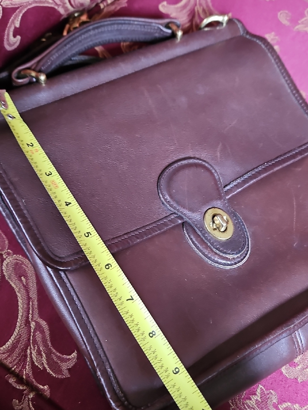 Vintage Coach Willis Bag, Style Number 9927. - Picture 15 of 16